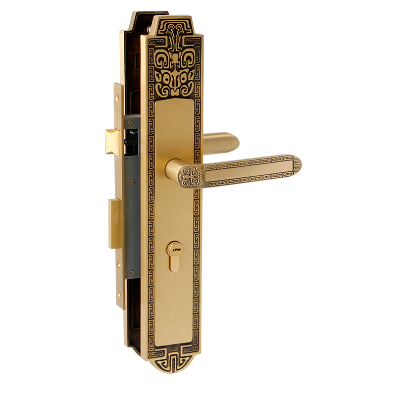Brass Door Handles CX-0101