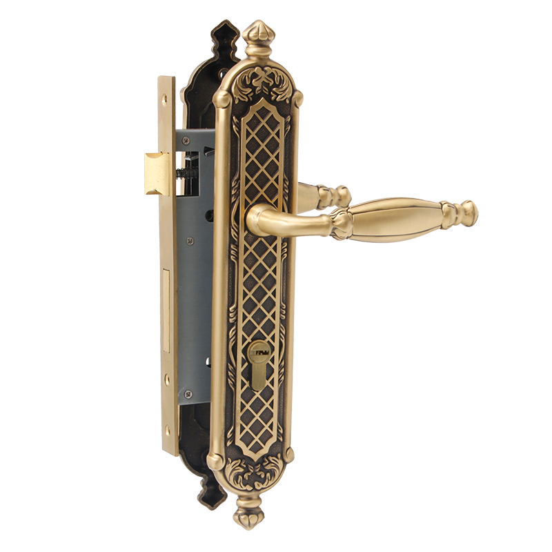Brass Door Handles CXL-504004 CF