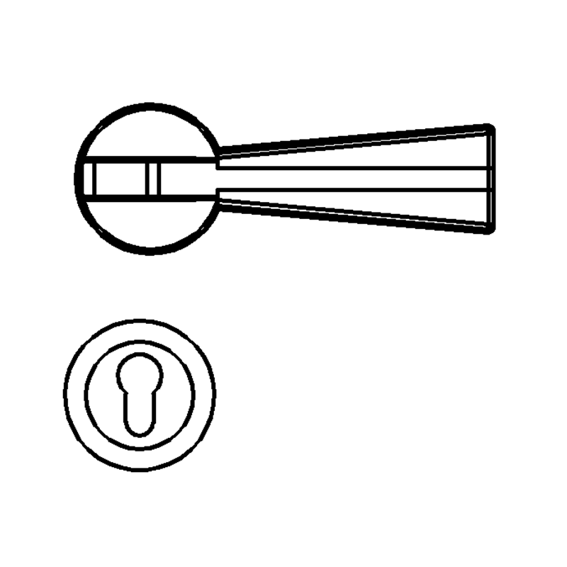 Integral lock 298-39