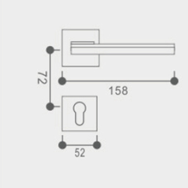 Mortice Lock Easy Installation A6-279