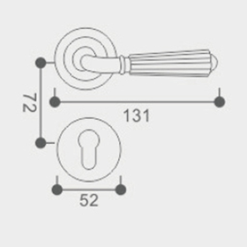 Mortice Lock Easy Installation NV2-218