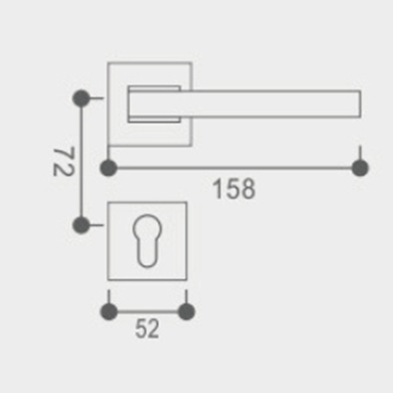 Mortice Lock Easy Installation NV6-280