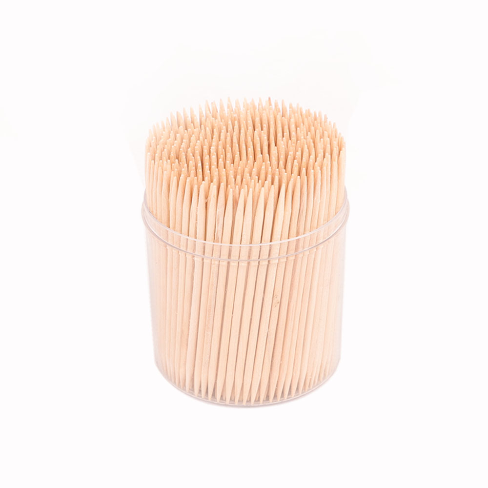 toothpick in jar