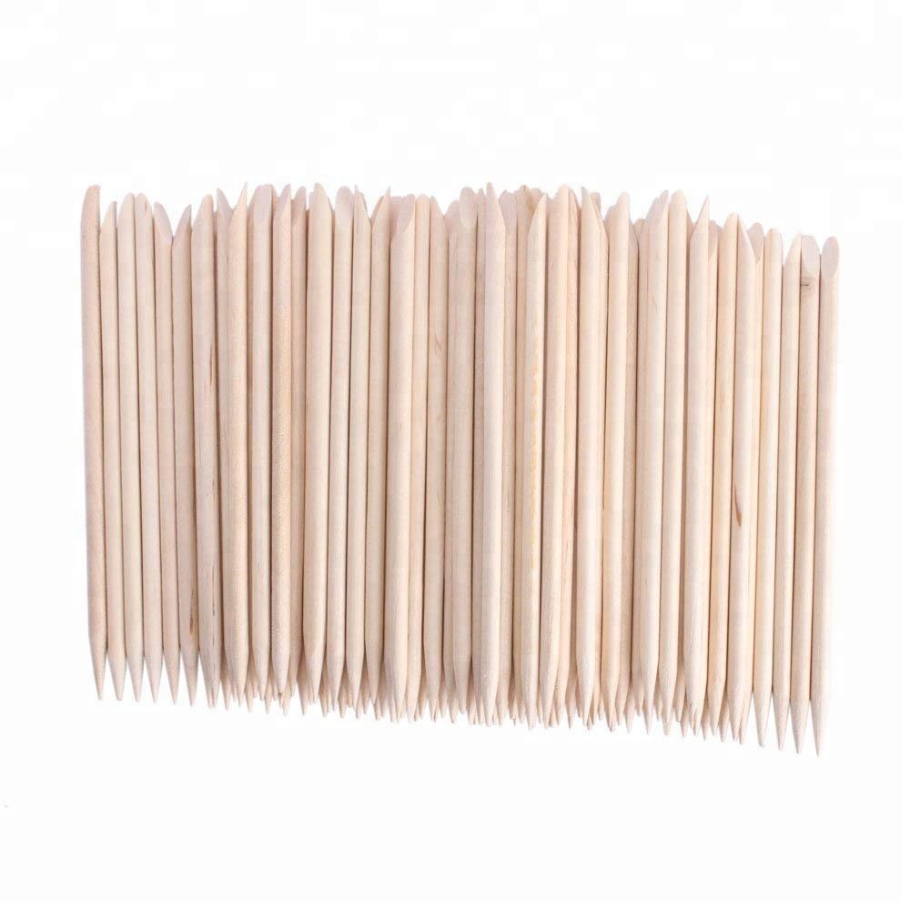 Disposable 110 Mm Nail Polish Clean Wood Stick