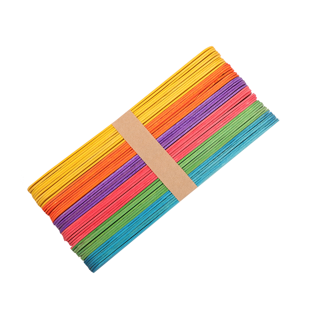 Custom China 6 Different Colors Kids Crafts Jumbo Wood Popsicle Sticks, 6 Different Colors Kids Crafts Jumbo Wood Popsicle Sticks Factory, 6 Different Colors Kids Crafts Jumbo Wood Popsicle Sticks OEM
