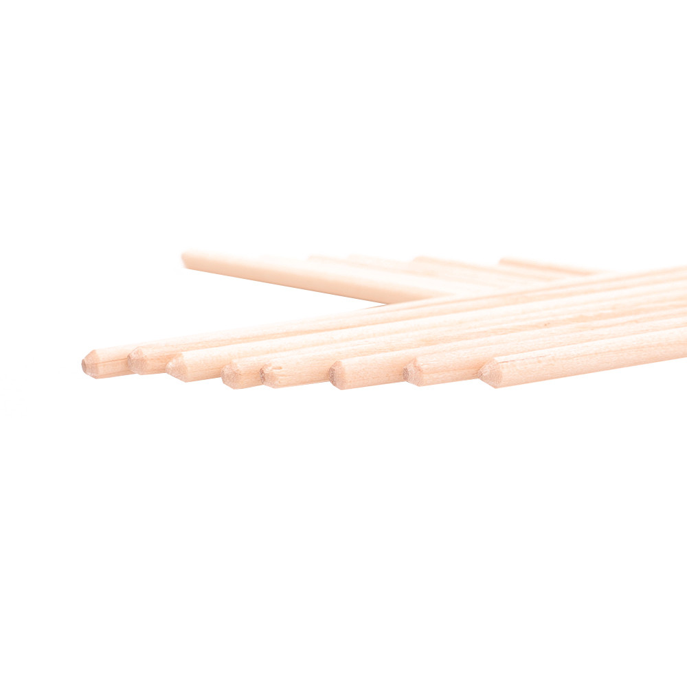 Birch Wood Seafood Wood Skewer With One End Pointed