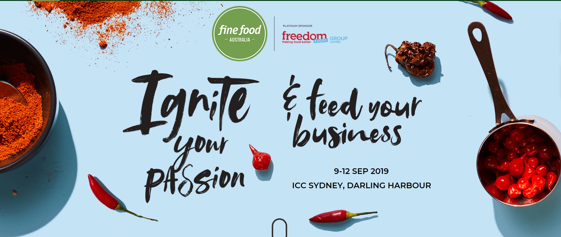 9.9-12 Fine Food Australia Booth Number-A58