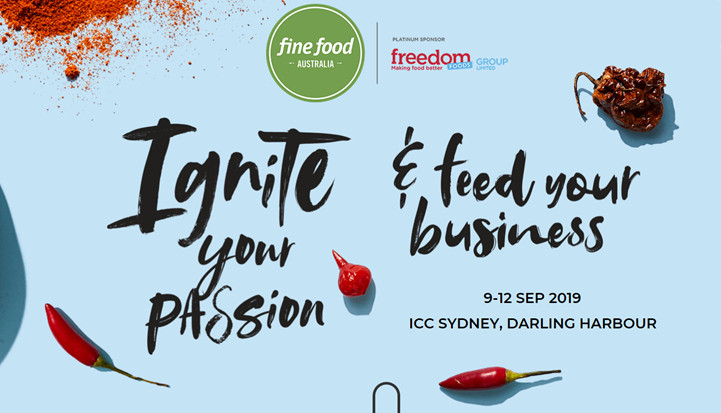 Fine Food Australia A58-Booth number