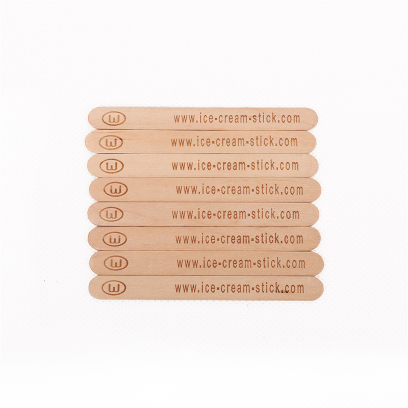 Custom China Logo Printed Machine Use Wood Popsicle Sticks, Logo Printed Machine Use Wood Popsicle Sticks Factory, Logo Printed Machine Use Wood Popsicle Sticks OEM