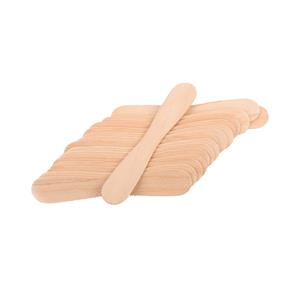 Platte houten ijslepel Houten proeflepel
