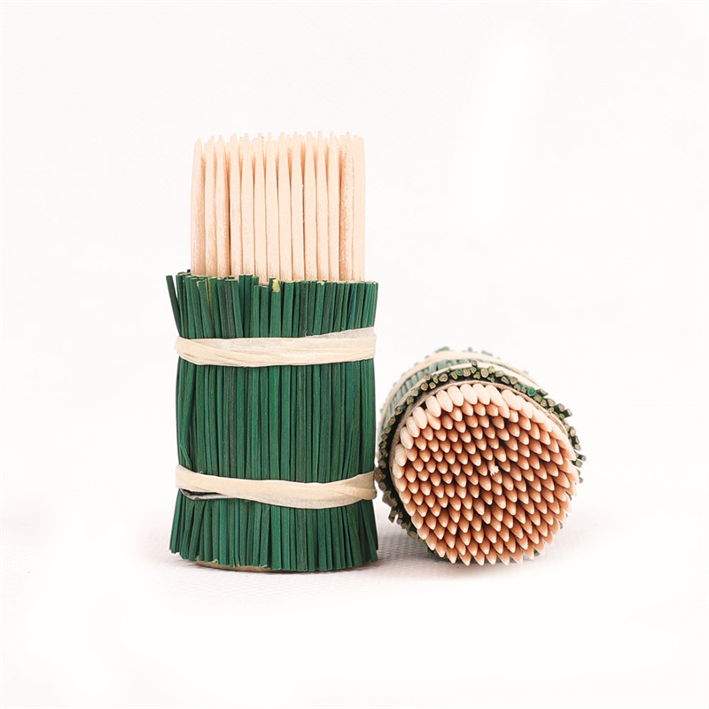 LONGPING Cure-dents en bois de bouleau de 65 mm pour le nettoyage des dents