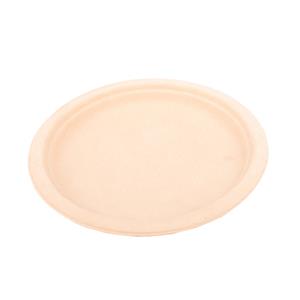 6 Inch Disposable Plant Based Wheatstraw Round Plate