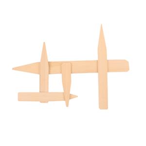 Environmentally Friendly Wood Stake For Graden Or Sign Posting