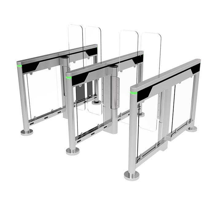 Security Door Systems Enter and Exit Automatic Barrier hotel Bridge Swing Turnstile Gate