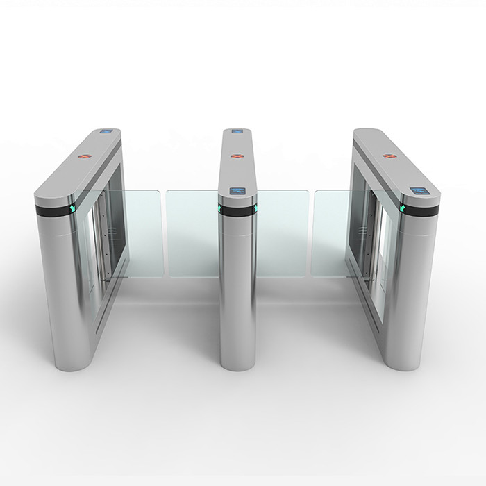 Низкая цена поворотный барьер RFID Контроль доступа Автоматическая стеклянная дверь офисного здания