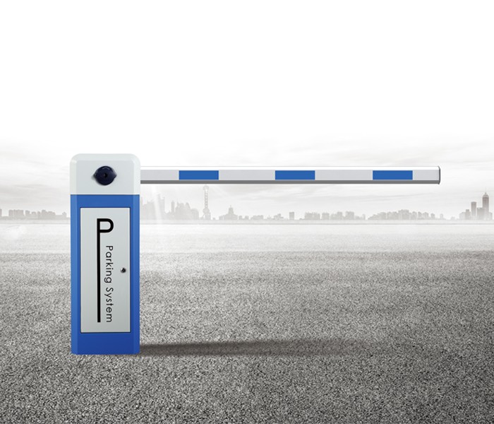 Portão de barreira de estacionamento de barreira de três cercas para gerenciamento de estacionamento