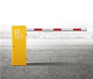 Traffic road boom barrier remote control operate smart straight barrier