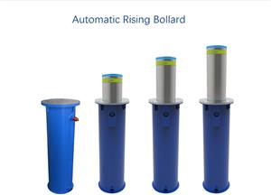Ministry of Public Security Test 304 Stainless Steel Pneumatic Automatic Hydraulic Road Bollard