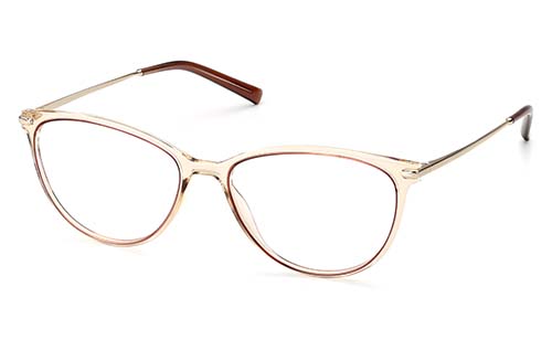 แว่นตา Cateye น้ำหนักเบาสำหรับผู้หญิง - Swissmade Plastic Optical Frames