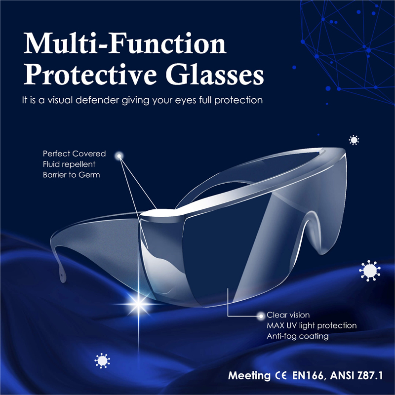 Kacamata Safety Anti-Kabut memenuhi Standar EN166 & ANSI Z87.1