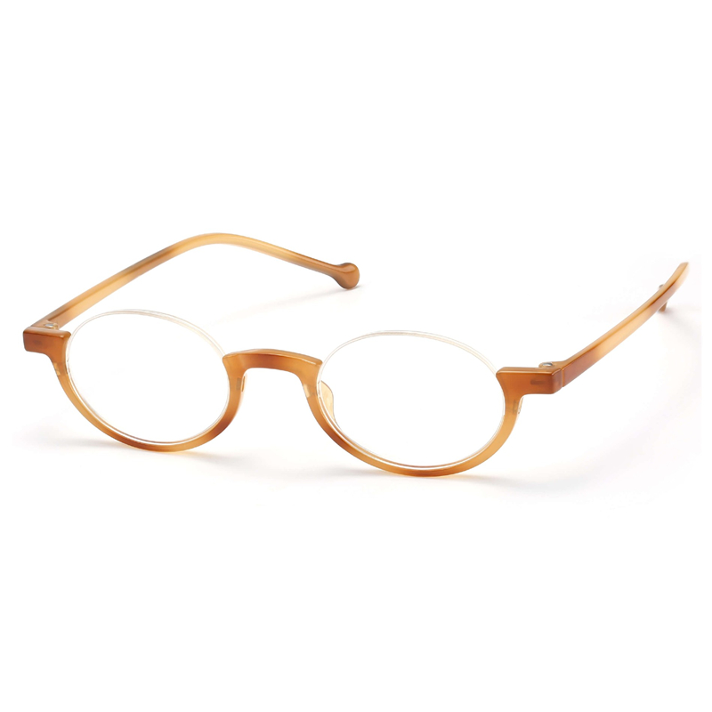 Lightweight and Flexible Oval Reading Glasses