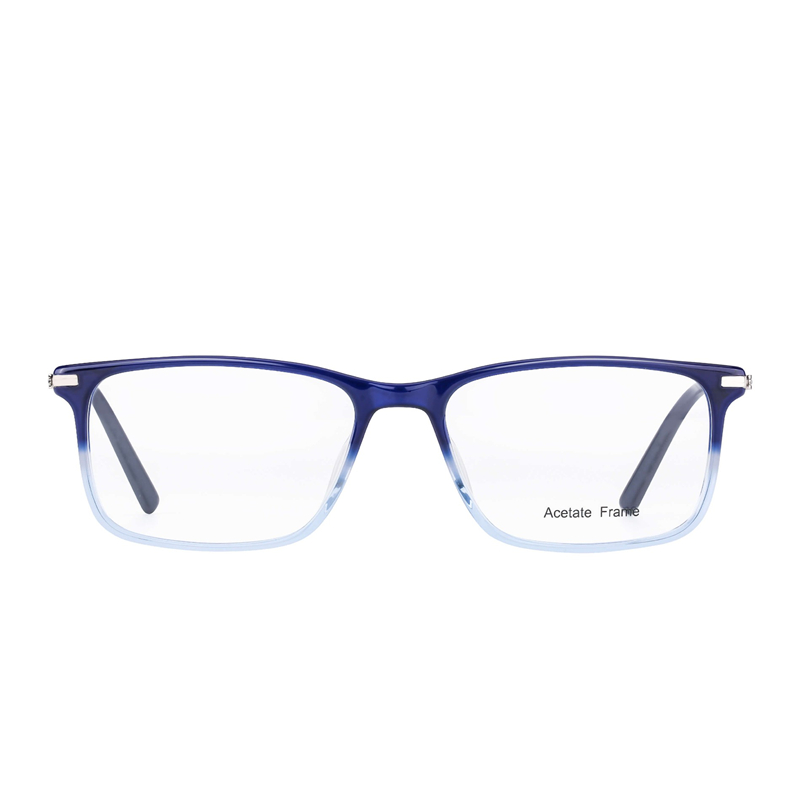 High Quality Blue Light Blocking Classic Rectangle Plastic Glasses