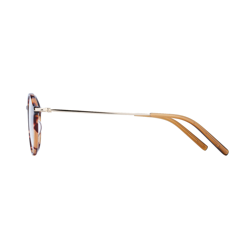 Unisex Round Keyhole Eyeglasses