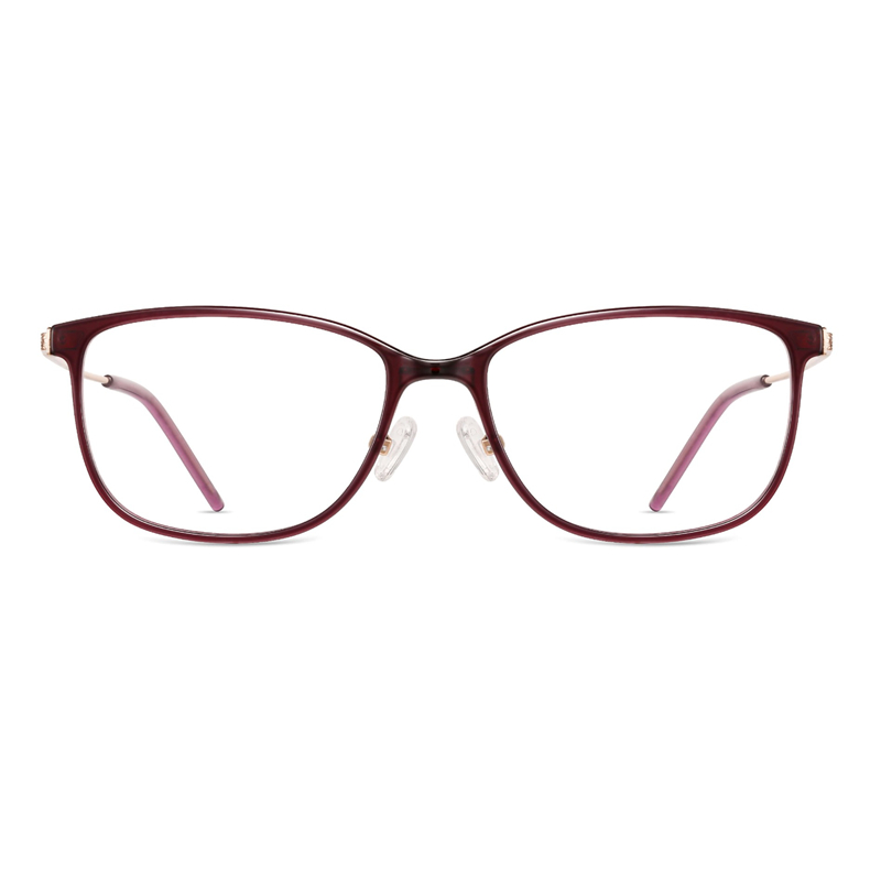 Lightweight Plastic Glasses with Adjustable nose pads - Super Durable ß-Plastic Optical Frame