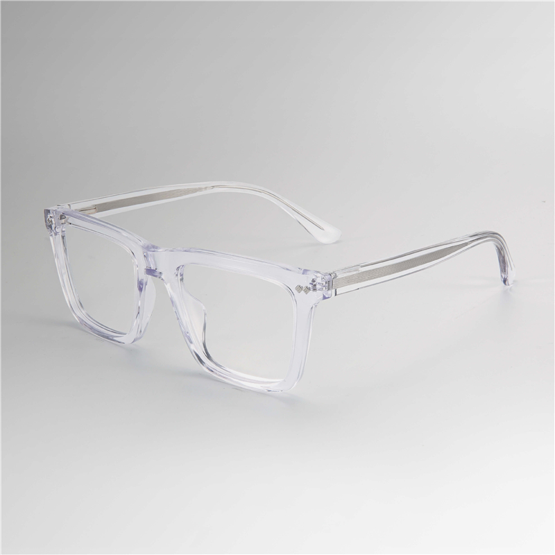 Bingkai Optik Plastik Persegi Besar