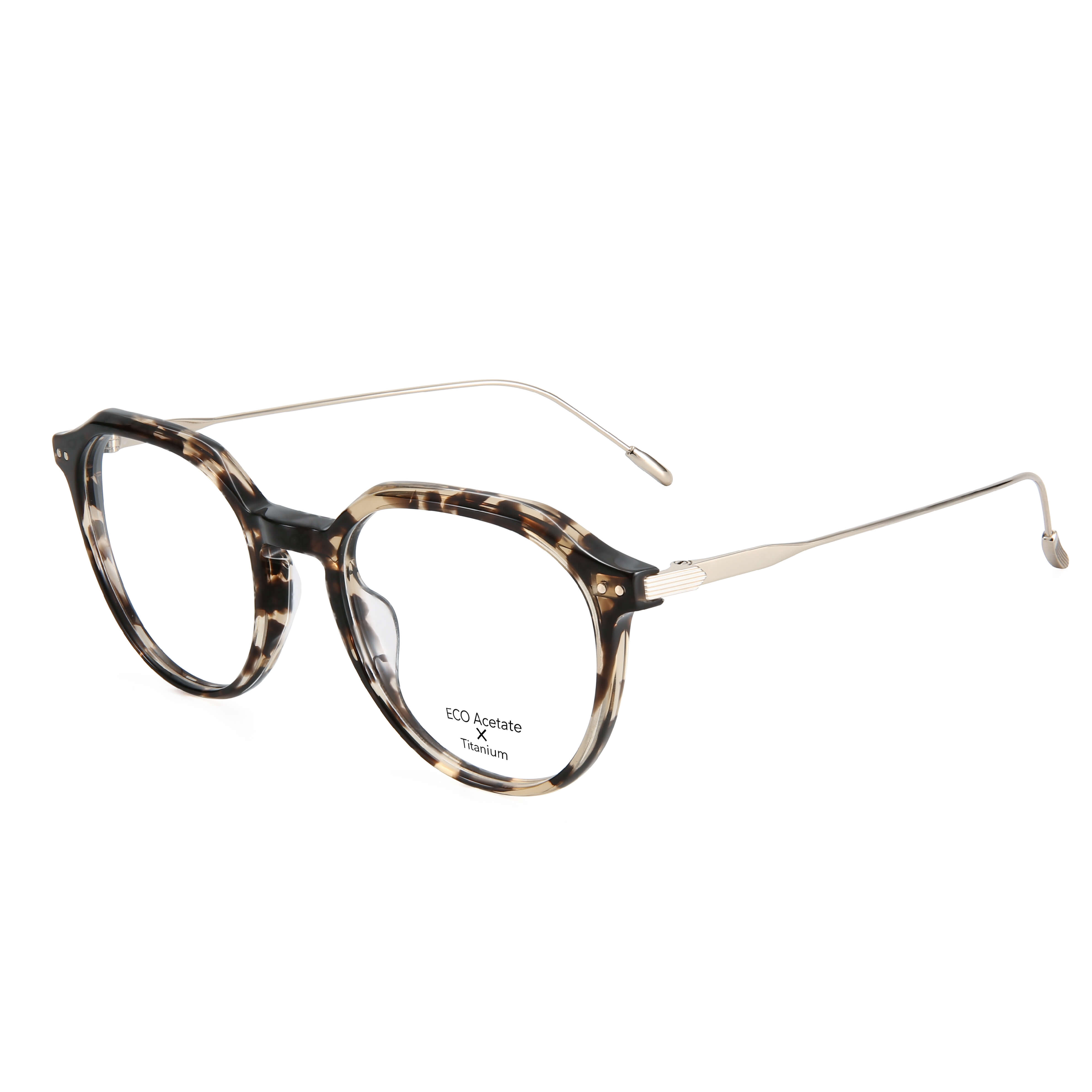 نظارات كلاسيكية من الأسيتات والتيتانيوم - نظارات صديقة للبيئة ومستدامة