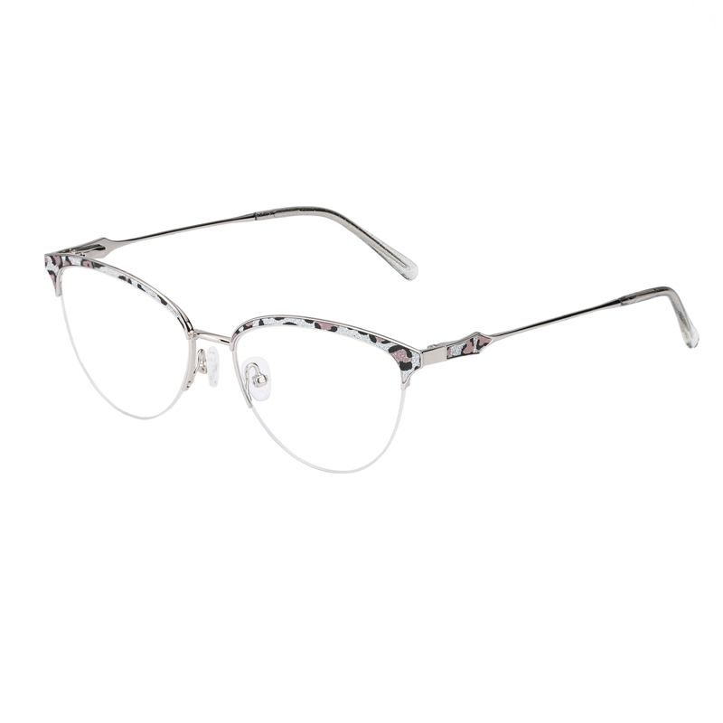 Kacamata Bling Bling Cateye dengan engsel fleksibel