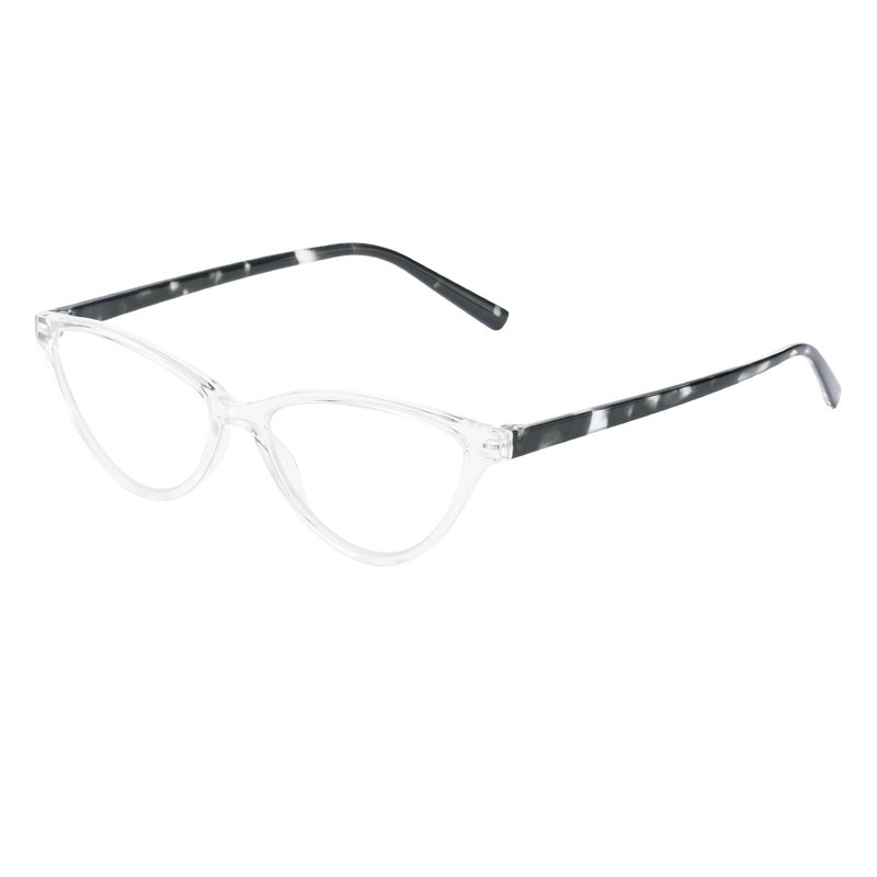 Kacamata Baca Cat Eye dengan perlindungan UV400 Filter Cahaya Biru