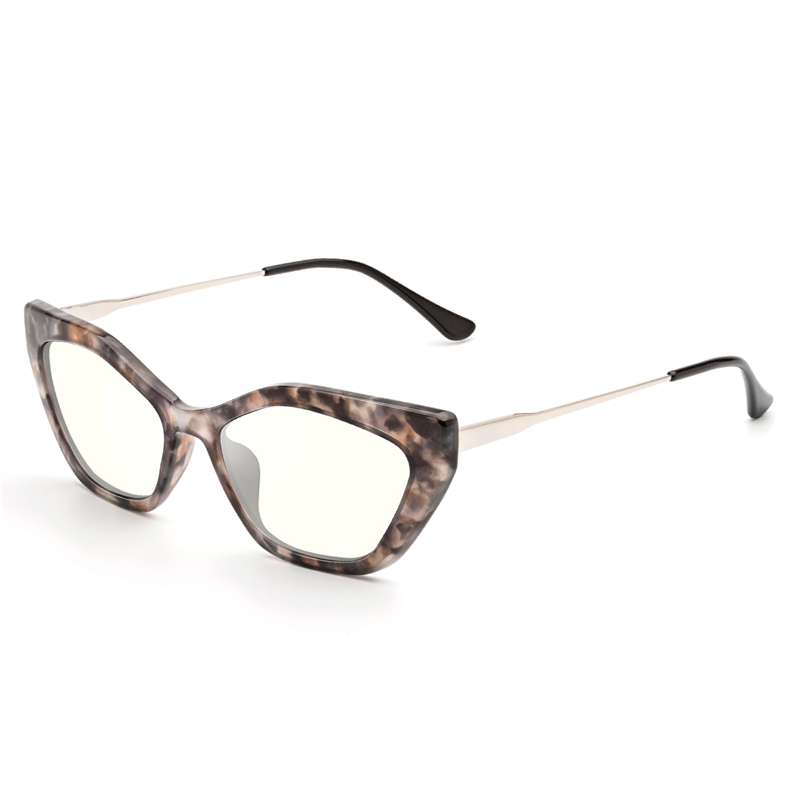 Supply Sexy Cat Eye Plastic Frame With Blue Light Blocking Glasses Wholesale Factory Cheng Yi