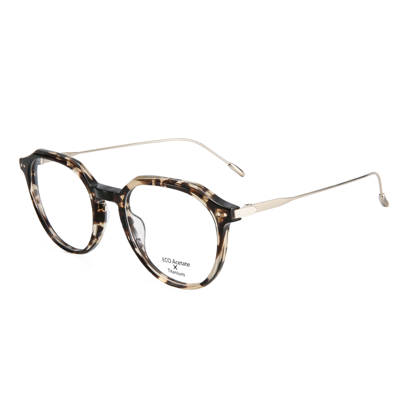 Винтажные очки из ацетата и титана — экологичные и экологичные очки