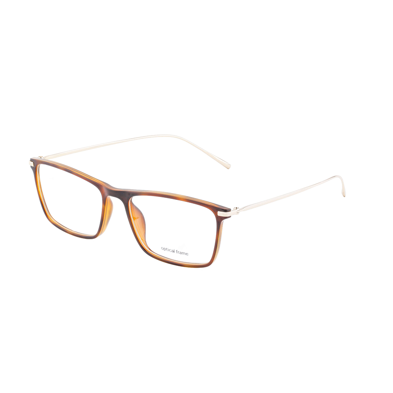 Bingkai Optik Persegi Fleksibel untuk Pria - Kacamata Swissmade TR90