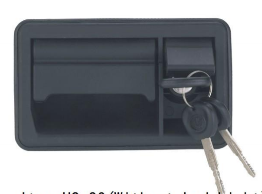 Wholesale Luggage Door Lock, China Luggage Door Handle, Luggage Door Handle with Lock Manufacturers