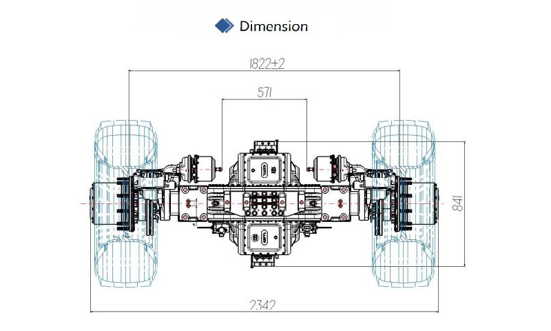 Electric Motor Rear Axle