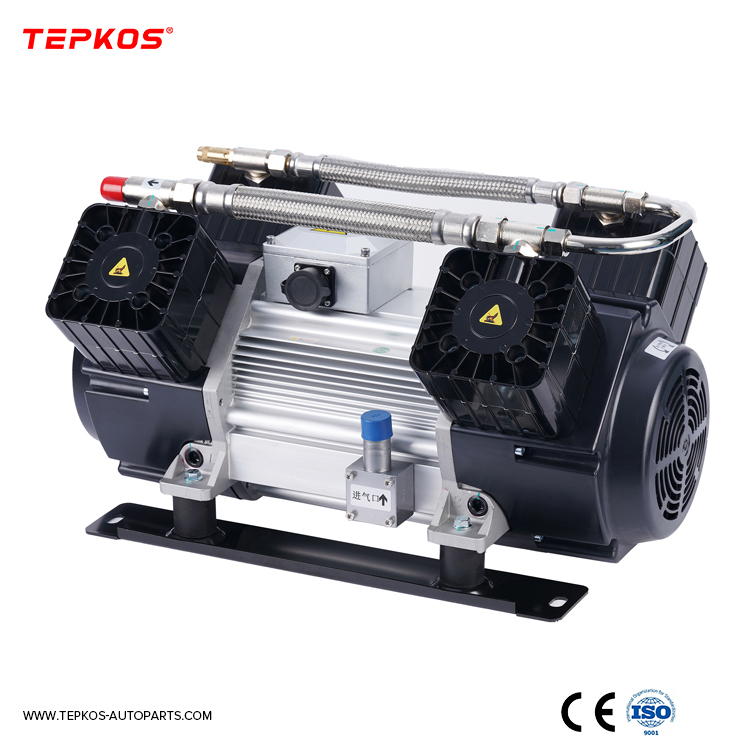 Hot sale Asynchronous Oil Free Piston air compressor pump 4KW Electric Air Compressor compressor for vehicle use