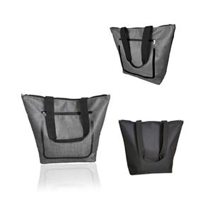 Zipper Polyester Grocery Tote Bags