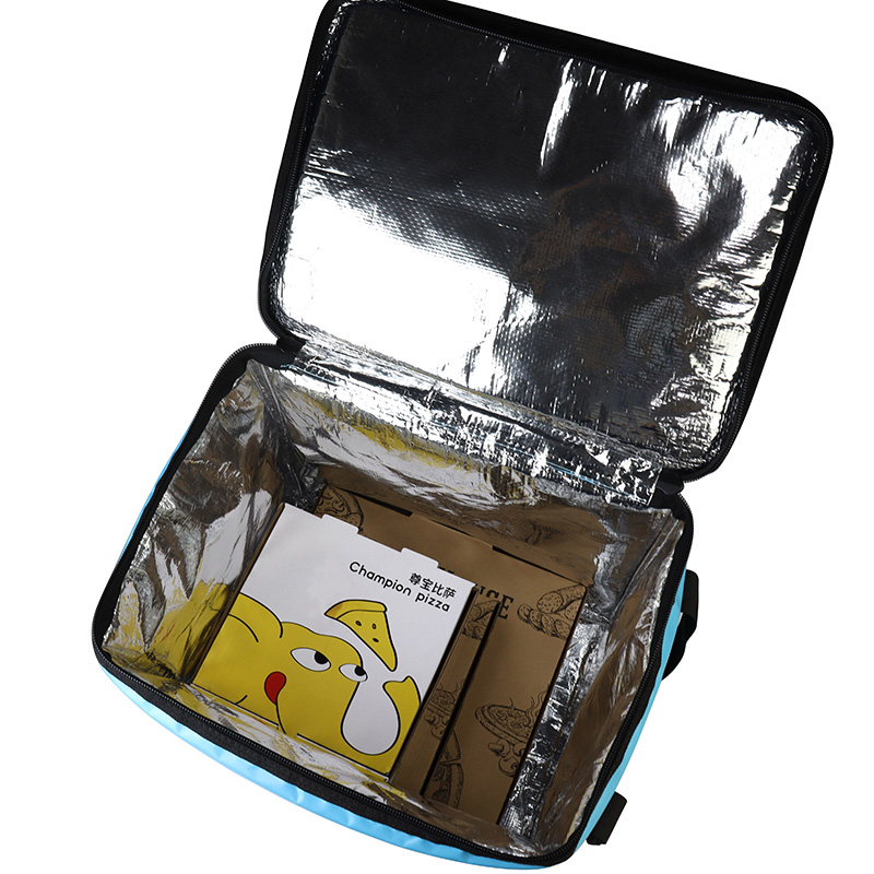 Food Delivery Freezable Tote Cooler Bag