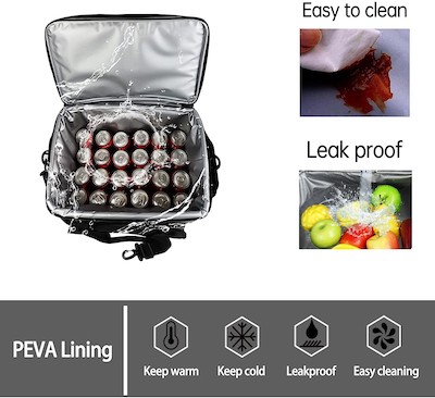 ¿Qué material se utiliza en las bolsas de refrigeración?