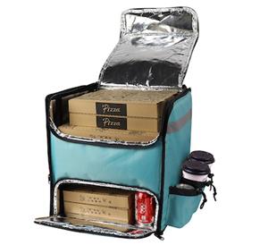 La estructura del paquete para llevar.