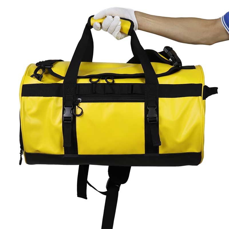 Waterproof Tarpaulin Duffle Backpack