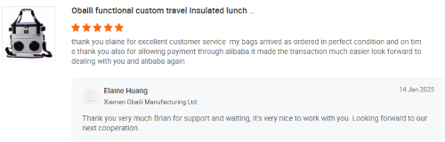 Pozytywne opinie od naszych klientów kupujących torby