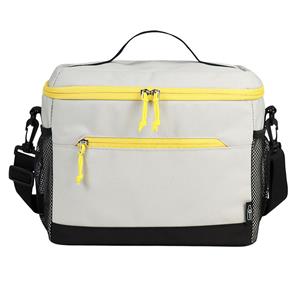 Esta bolsa térmica está diseñada con funcionalidad y durabilidad.