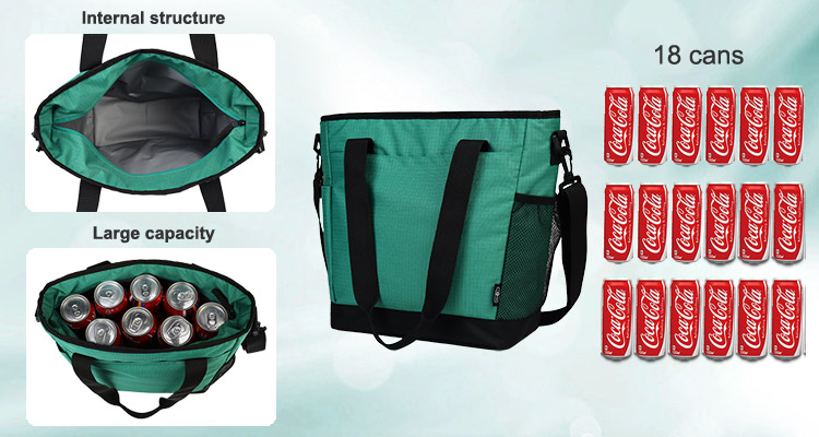 עיצוב אטום לדליפות של שקיות צידניות מזון