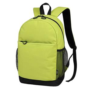 Mochila impermeable con cierre de doble cremallera, costuras reforzadas y correa de hombro ajustable.