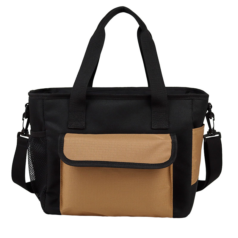 Soft-Sided Thermal Cooler Tote With Zippered Design