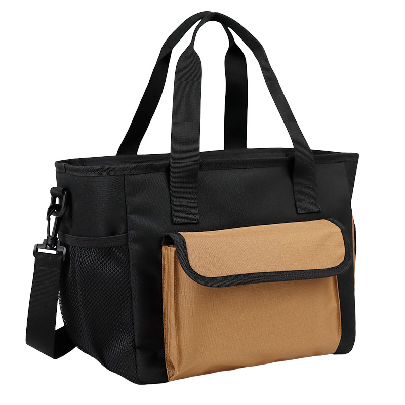 Soft-Sided Thermal Cooler Tote With Zippered Design