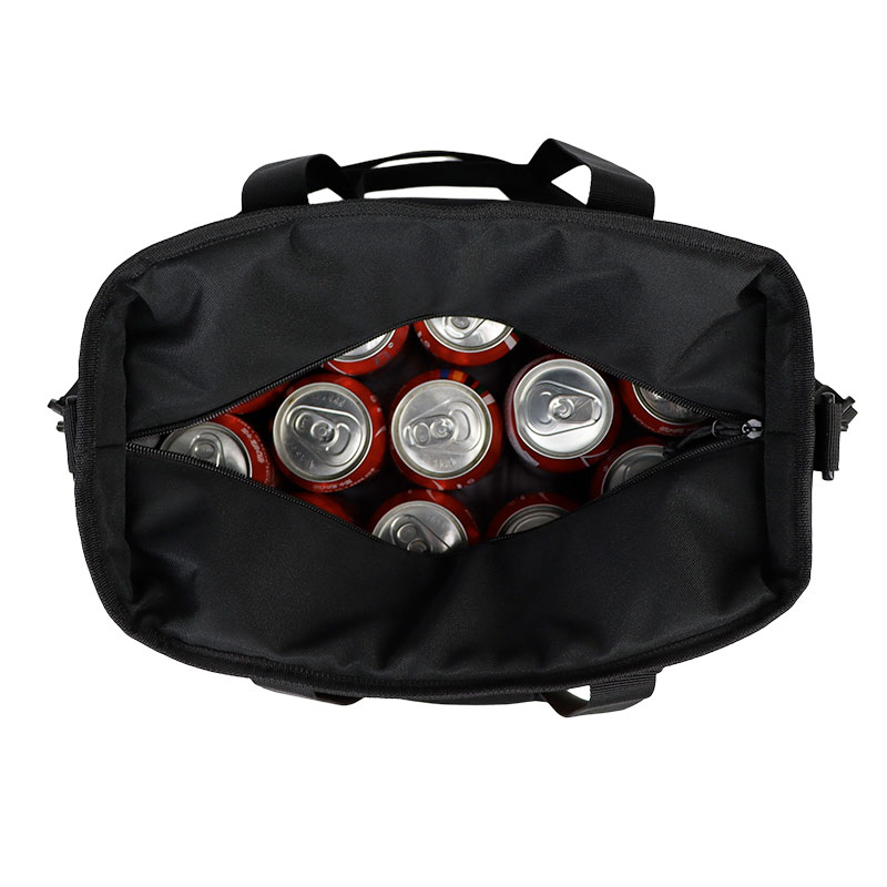 Soft-Sided Thermal Cooler Tote With Zippered Design